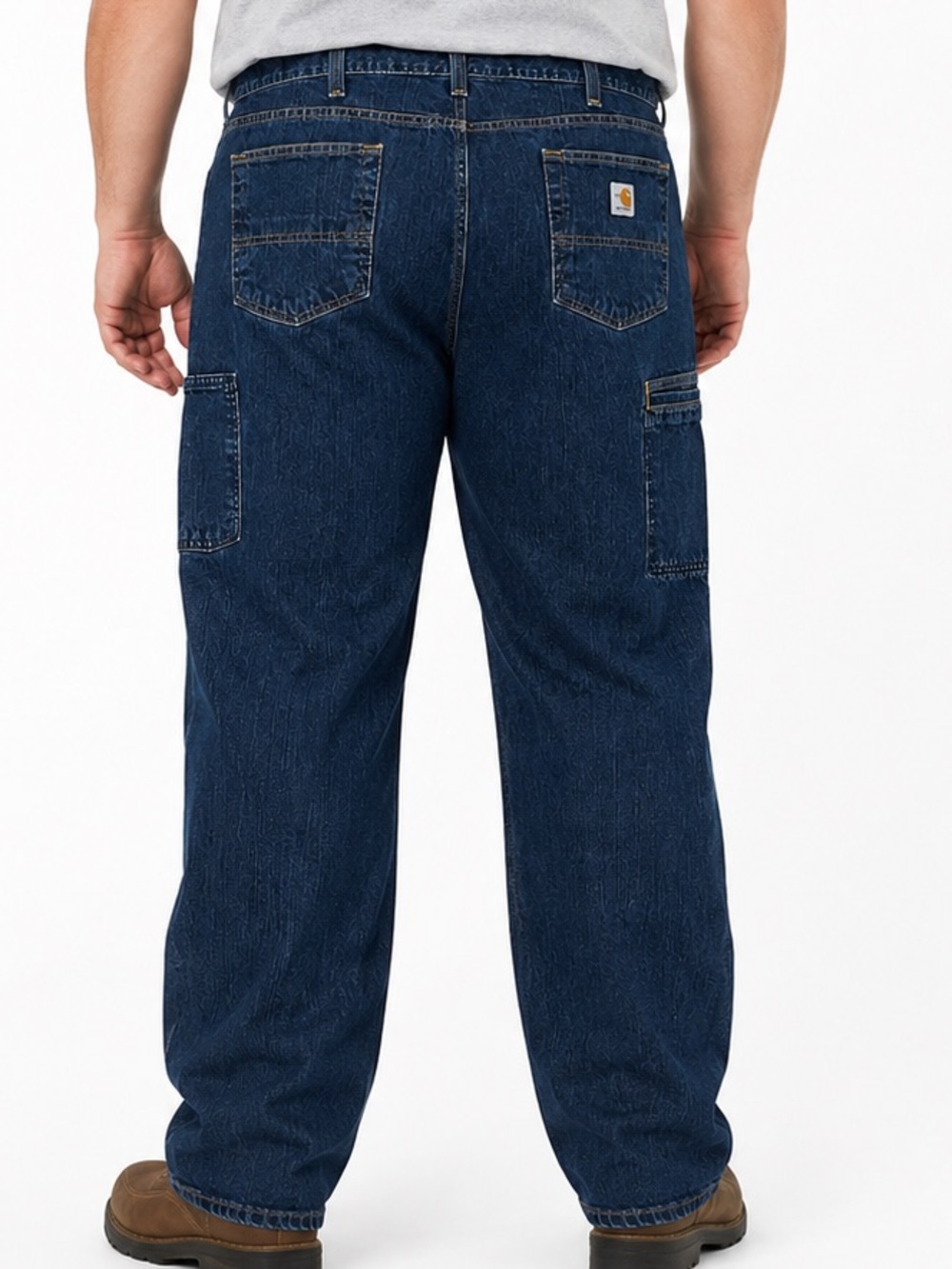 Carhartt FR CAT 2 Relaxed Fit Utility Carpenter Jeans Mens 42x34 Flame Resistant
